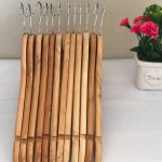 Plain wooden hanger