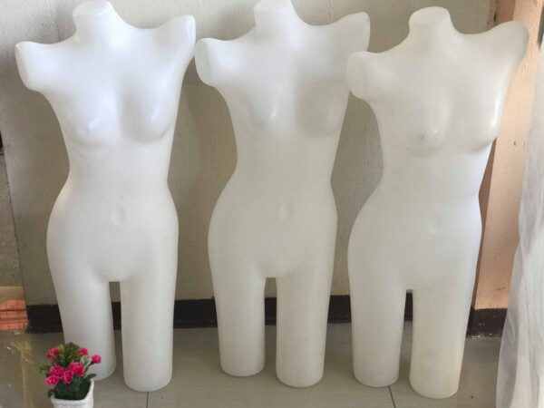 Adult Female Table Top Mannequin Curved style Sold by 3pc