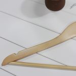 Plain wooden hanger