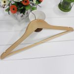 Plain wooden hanger