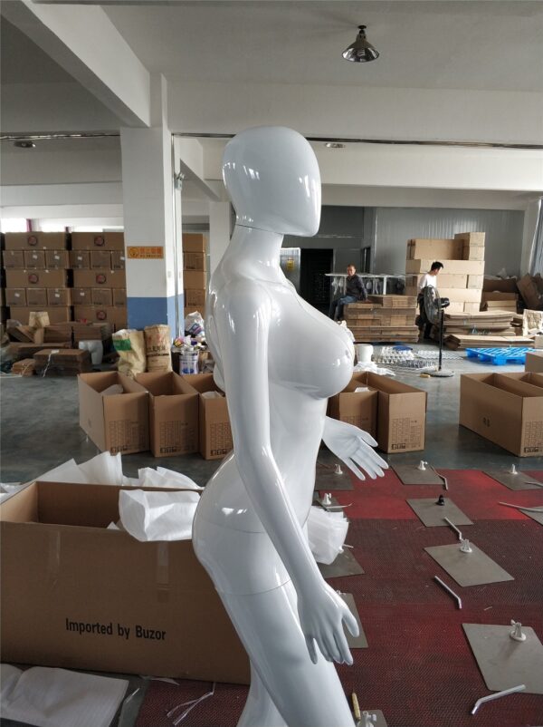 Adult Female High Quality Big Boobs Window female plus size  Glossy mannequin