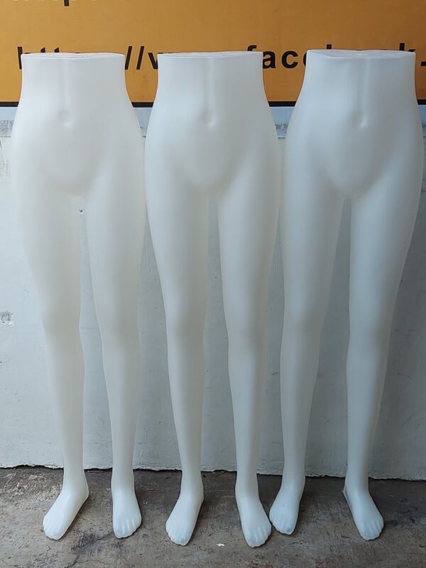 Female Legs White Mannequin,@ Wholesale Price for 3pcs