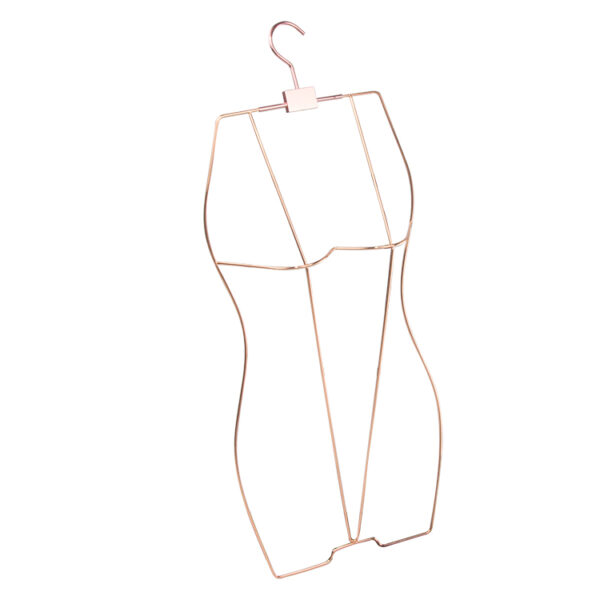 Bikini swimwear body hanger for swimwear display Gold  Color (6pcs)