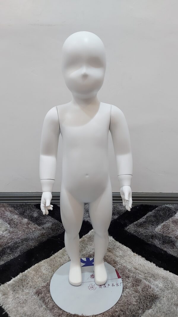 Full Body Kid Mannequin Standing  Mannequin Fiberglass Window Display-1-3 Years old