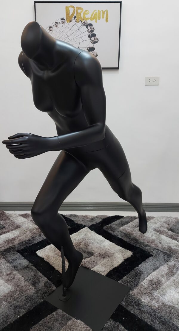 Moving action abstract sports athletics female fitness sport running fashion Mannequin Headless (FIBERGLASS-HIGH-END QUALITY)