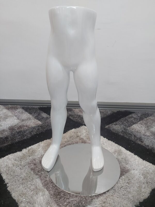 Kid Leg Mannequins-Pants/Shorts Window Display-3-5 Years old- Glossy-white
