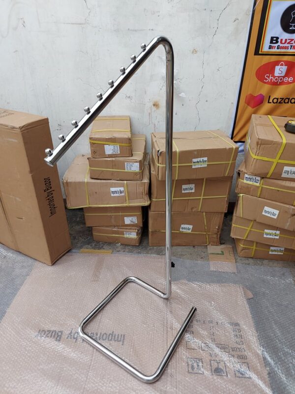 Iron Clothing Rack with 9 beads