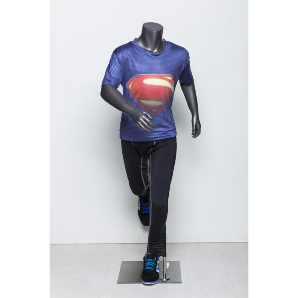 Running child sport mannequin headless fiberglass full body mannequin fiberglass