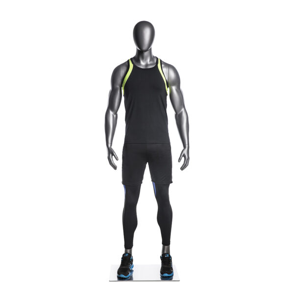 Sportswear male sports mannequin Fiberglass-Quality level: High-Grade
