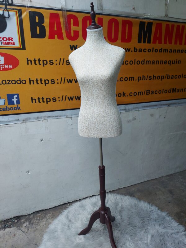 FITTING FORM DRESS MANNEQUIN, PINNABLE HIGH-END QUALITY-RED WINE BASE COLOR