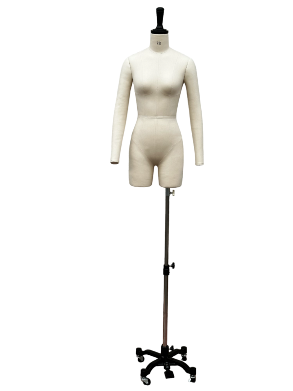 Female Professional Dress Form Tailoring Mannequin With Full Foam-Pinnable W/Extra Arm Mannequin: Type: Upper-Body