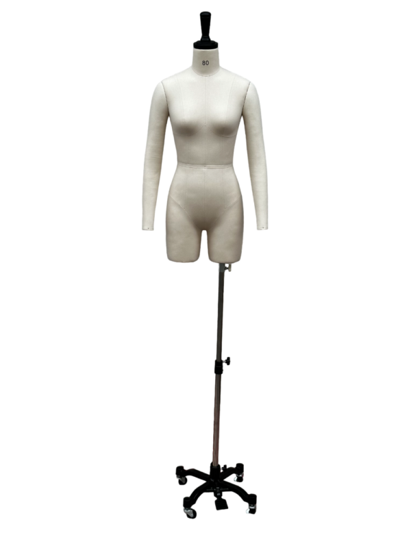Female Professional Dress Form Tailoring Mannequin With Full Foam-Pinnable W/Extra Arm Mannequin: Type: Upper-Body