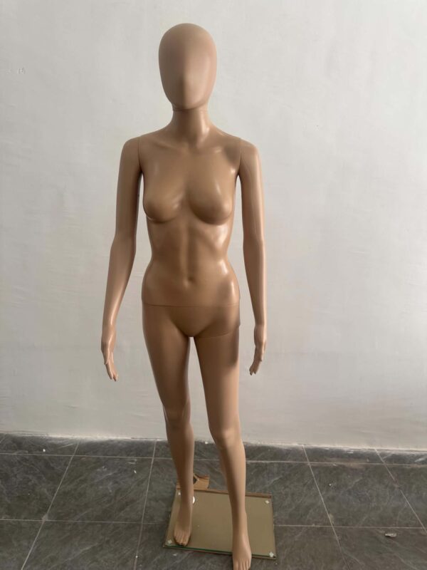 Adult Female mannequin full body egg head Unbreakable